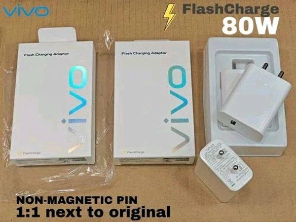 Vivo Og 80W Flash Charge Power Adapter (Proper Working)