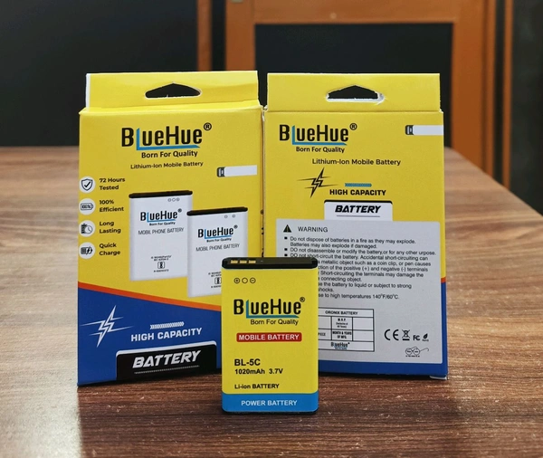 Bluehue® Bl-5c 1020mah Mobile Battery ( Box Pecking ) 