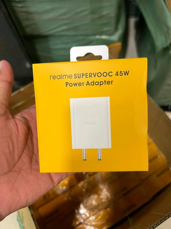 Realme  New Super Vooc 45Wts Power Adaptor (Proper Working & Support)