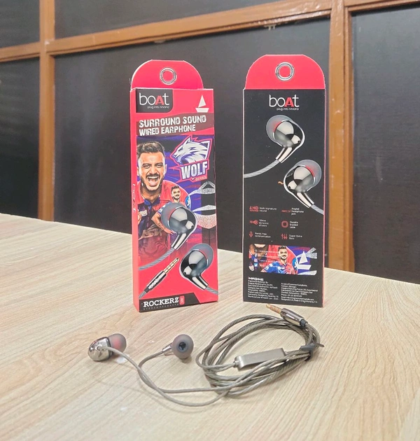 Boat Rockerz 580 Surround Sound Wired Earphone 