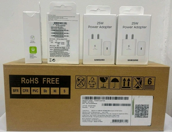 New Care Og Samsung 25Wts Og Heavy Quality Flash Charge Adaptor 
