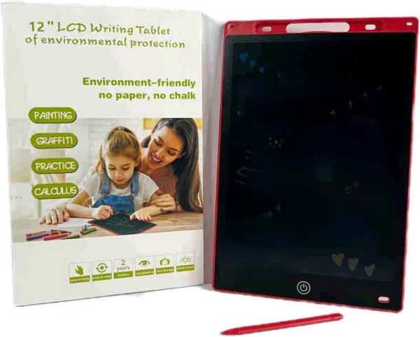 12" Lcd Writing Tablet Colourful Screen Graphics Tablet Gift For Kid's