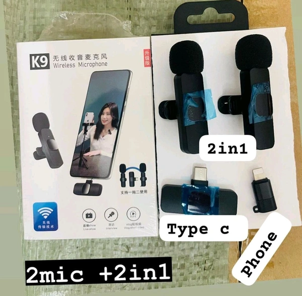 New K9 Dubal ( 2)Mice + 2in 1 Type C And Iphone Limited Stock 