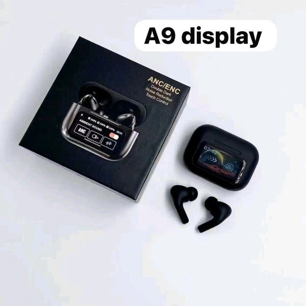 Airpods Pro 2 Display (Second Generation Anc & Enc Working) Black Colour 