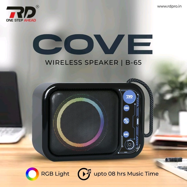 RD  New Cove Wireless Speaker B-65 Amazing Quality 