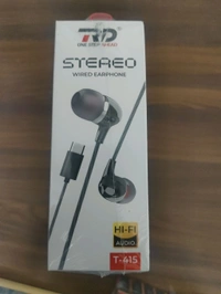 RD  New Type -c Steaeo Wire Earphone T-415 Box Pecking 