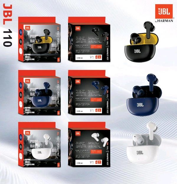 Jbl New J-110 Heavy Premium Quality Earbuds 