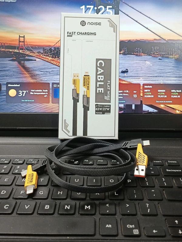 Noise Og 4in1 65Wts Flat Wired Cable Box Pecking 