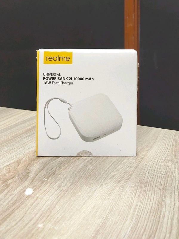 Realme 18Wts Fast Charg 10,000 mAH Power Bank (Pocket Size Best Premium Quality)