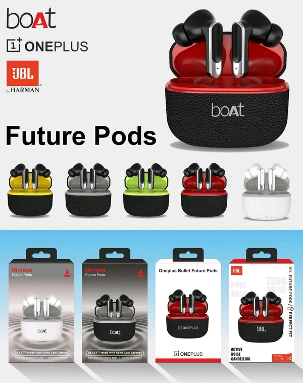 Jbl Nirvana Future Pods Heavy Premium Quality Earbuds 