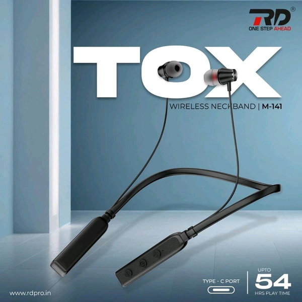 RD  New Wireless Neckband Tox M-141 Box Pecking Limited Stock 