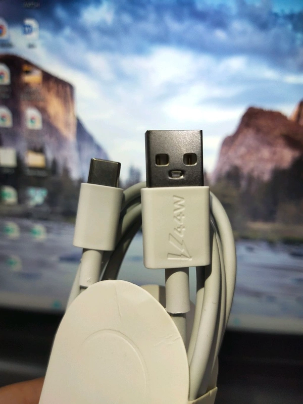 Vivo 44w Flash Charge Usb To Type-c Box Pecking Cable 