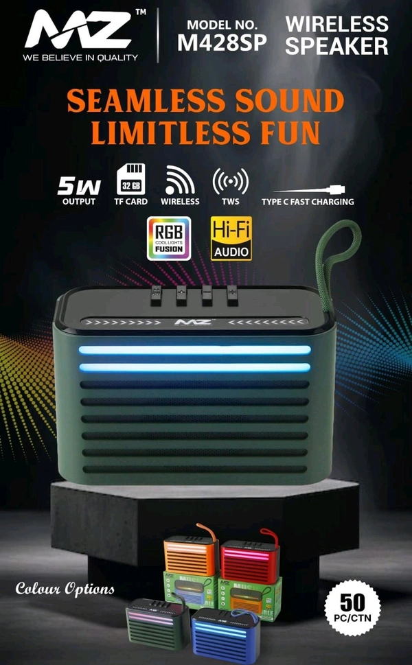 Mz - 428sp Seamless Sound Limitless Fun Best Quality 