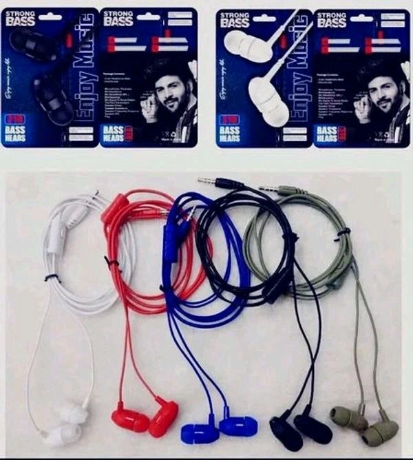 B-310 Wired Polly Pecking Earphone Best Quality Multi Colour 