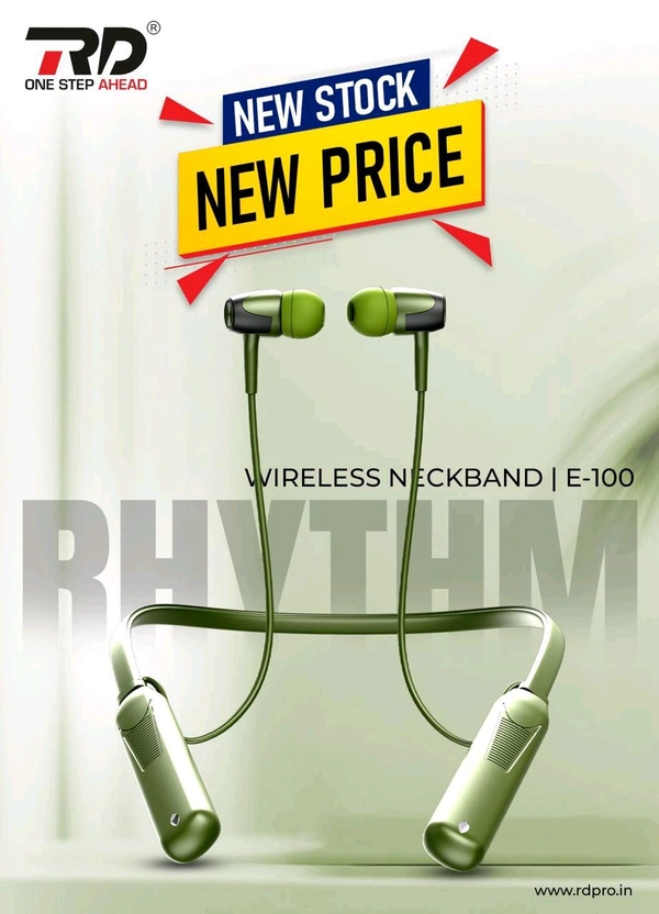 RD  New Wireless Nackband E-100 Limited Stock 🔥🔥