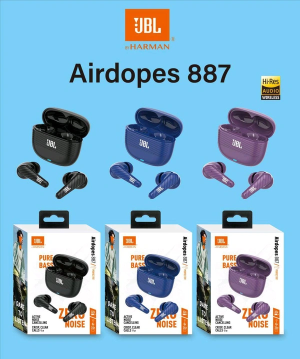 Jbl Airdopes J-887 Heavy Imported Sound Quality Earbuds 