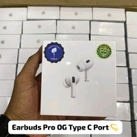 Airpods Pro Og Type-c Port 100% Best Sound Quality Megnetic Ear 