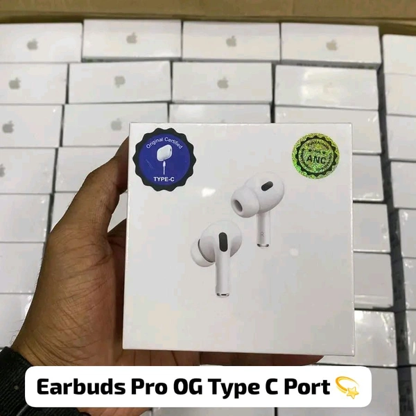Airpods Pro Og Type-c Port 100% Best Sound Quality Megnetic Ear 
