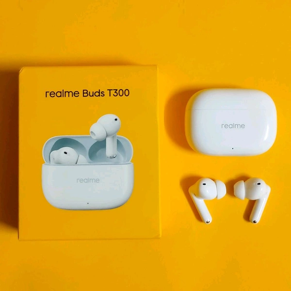 Realme Buds T-300 Heavy Premium Quality(Beep Sound Type C Port)Earbuds 