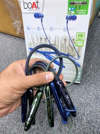 Boat Rockerz (453) Neckband 💯% Og Magnetic 🧲 on Off+Voice Change+ Anti Lost+ EQ+350 Mah big Battery 🔋