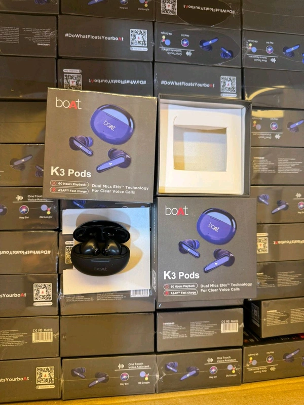 Boat K-3 Pods Heavy Quality Hard Pecking Earbuds 