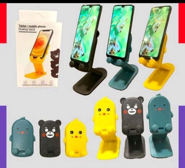 Teddy Desktop Stand For Mobile (Free Angle Adjustment)