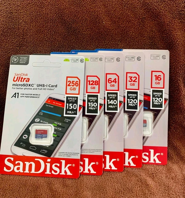 SanDisk Ultra A1 Memory Card Best Quality  - 16gb