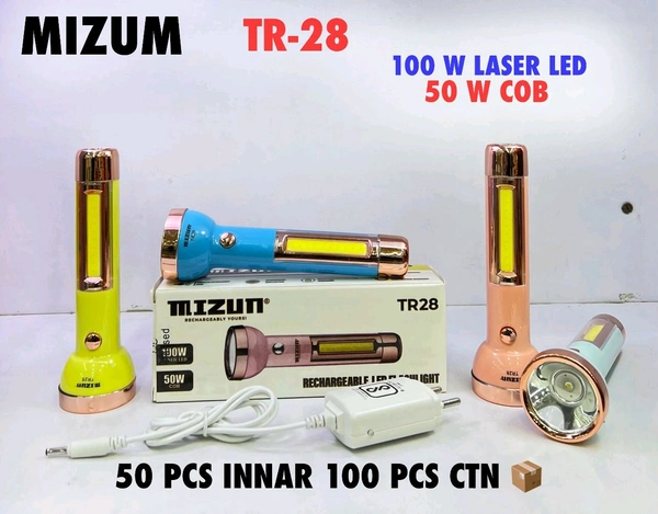 Mizum New Torch Light TR-28 100w Leser Led limited Stock 