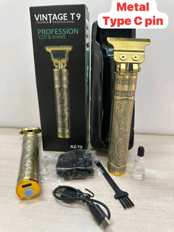 Vintage T 9 Trimmer Professional Multifunctional Hair Clipper 