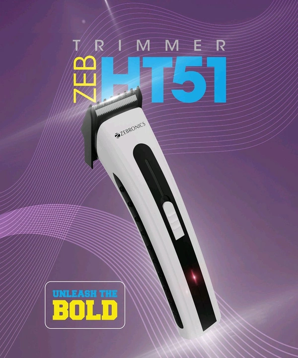 Zebronics Zeb-HT-51 Professional Trimmer ( 1 Year Service Center Warranty ) 