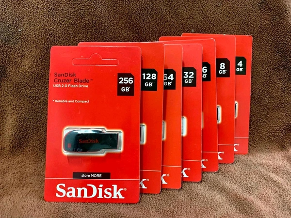 SanDisk Usb 2.0 Flash Drive Pendrive Og Quality  - 8GB