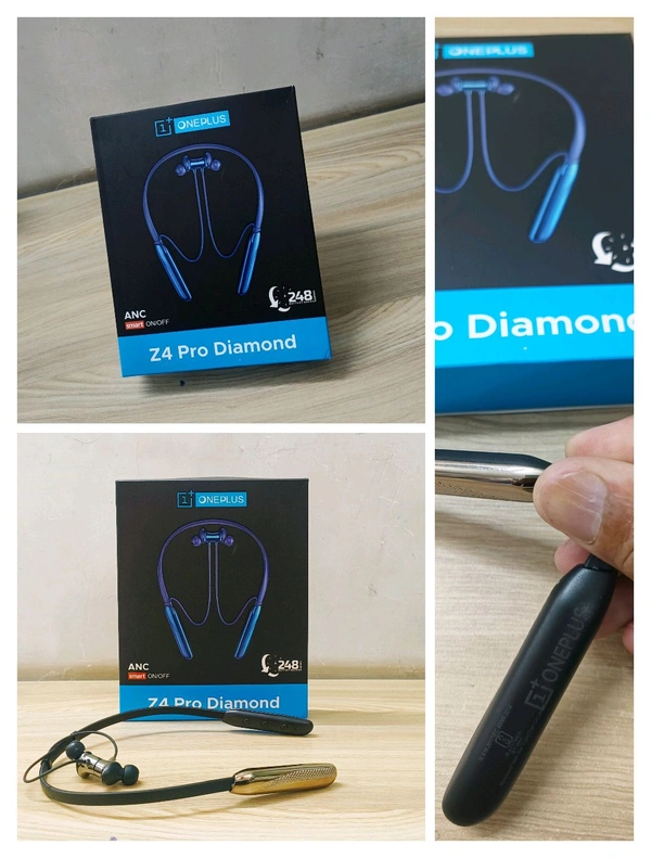 New One OnePlus Z-4 Pro Diamond Megnet On Off 📴 Nackband (Type C Charging Port)