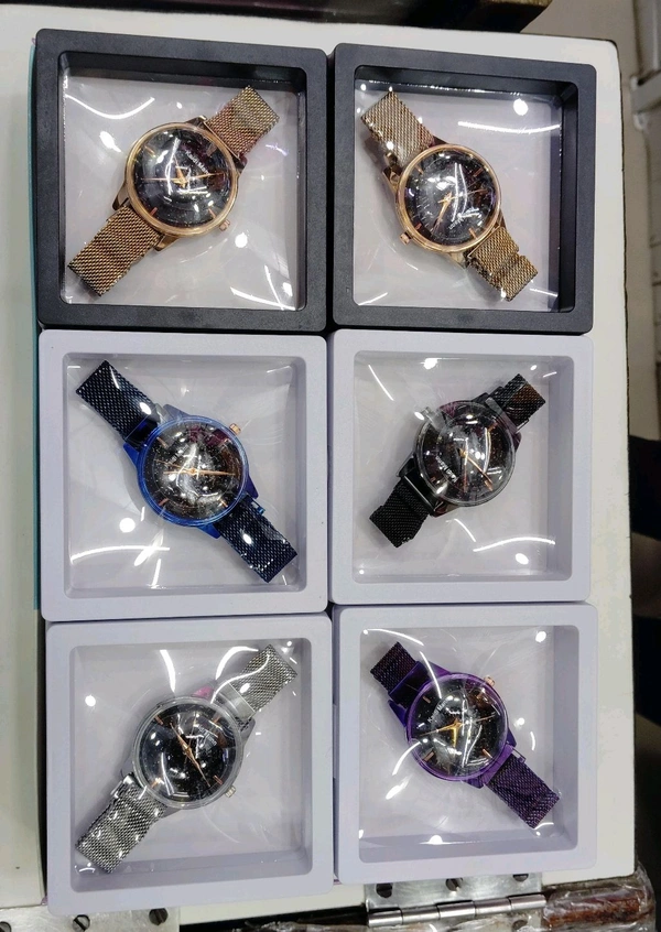 3D Display Ledies Watch Multi Colour 