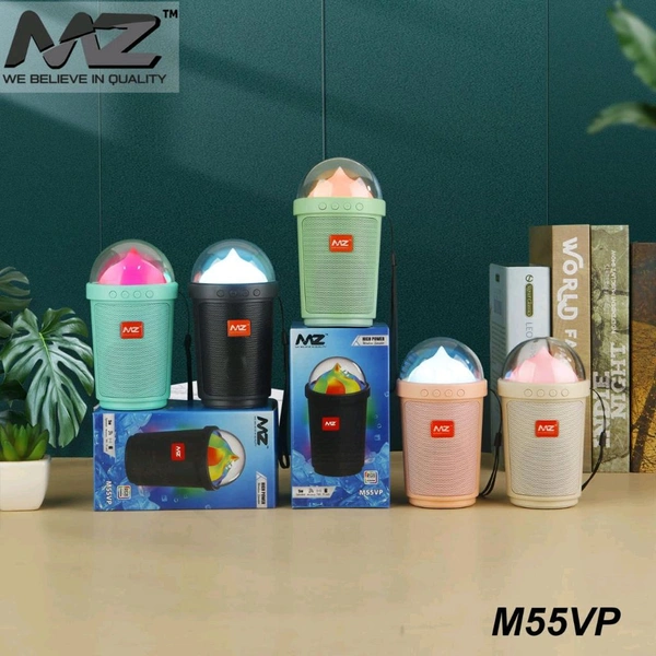 MZ M-55 Vp High Power Wireless RGB Cool Light Fusion Speaker 