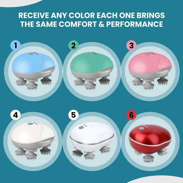 Smart Scalp Head Massager (Og Quality 6 Different Unique Colours Option)