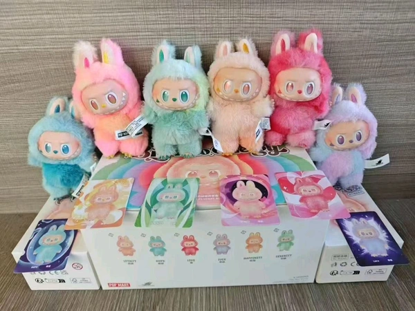 Cute Labubu Plush Bunny Toy Collection with Character Card 🎎 🎎 With Fun

