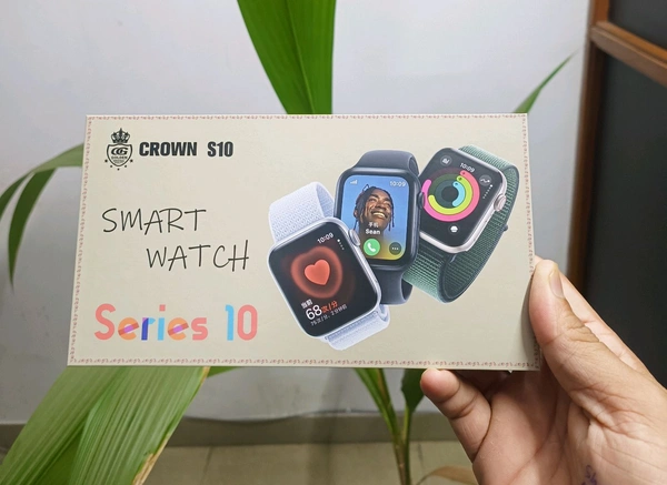Crown S-10 Og Quality Smart Watch (Singal Starp Big Box)