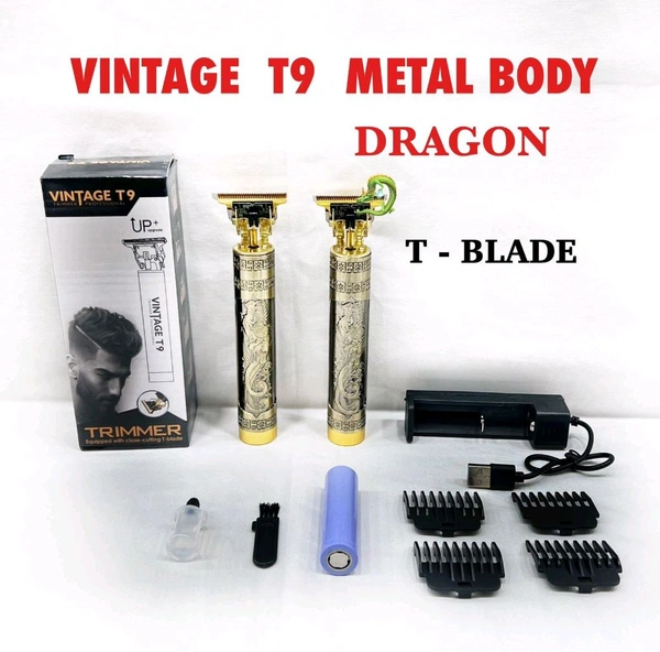 Vintage T 9 Trimmer Professional Multifunctional Hair Clipper 