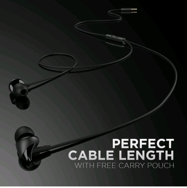 Boat B-100 Pure Og 3.5mm Audio Jack Box Pecking Earphone (Company Care Orginal 100%)
