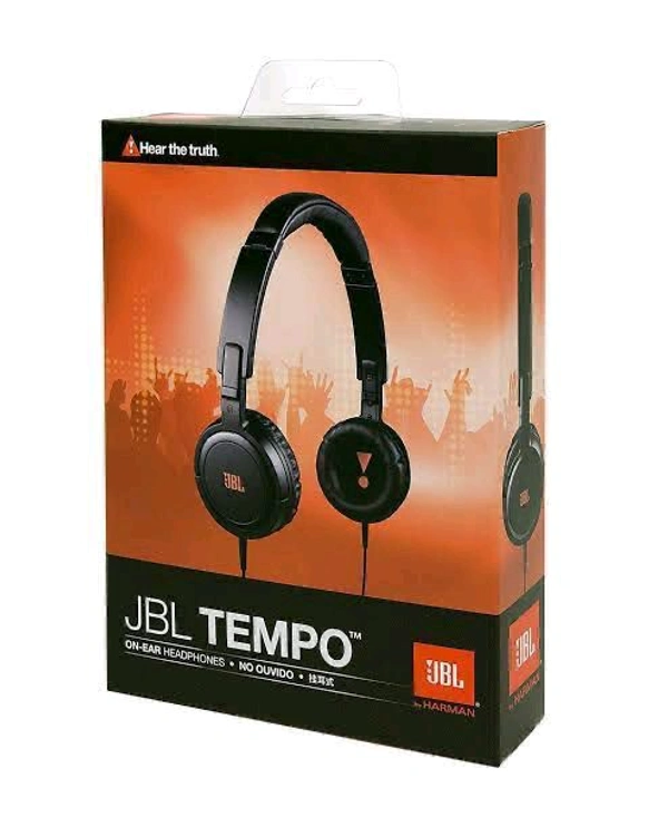 JBL Tempo Wired 3.5 Mm Audio Jack Headphones 
