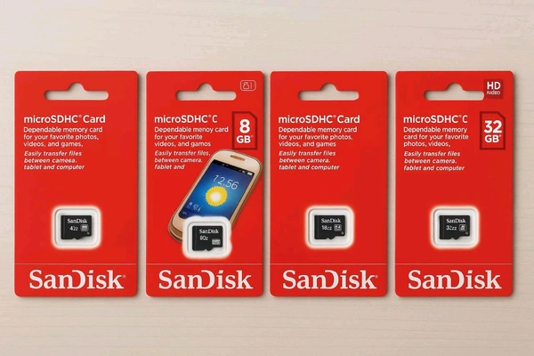 SanDisk Micro SDHC Memory Card  - 8gb