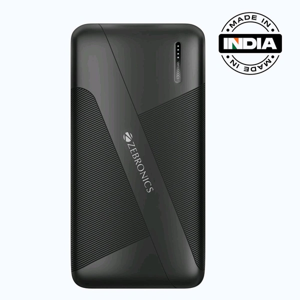 Zebronics PB17 10000mah 12w Fast Charging Power Bank With 1 Year Warranty 