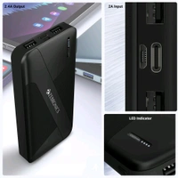 Zebronics PB17 10000mah 12w Fast Charging Power Bank With 1 Year Warranty 