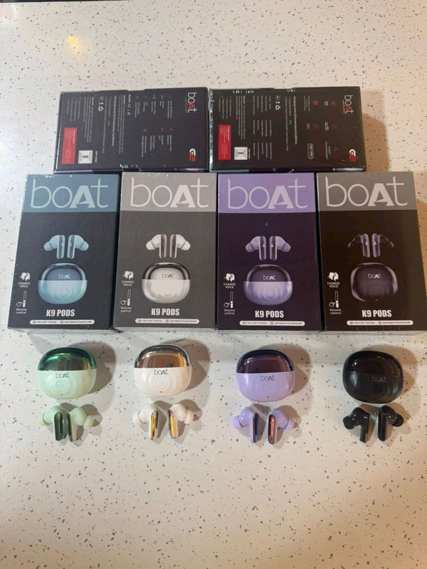 Boat New K-9 Og Heavy Premium Quality Hard Box Earbuds 
