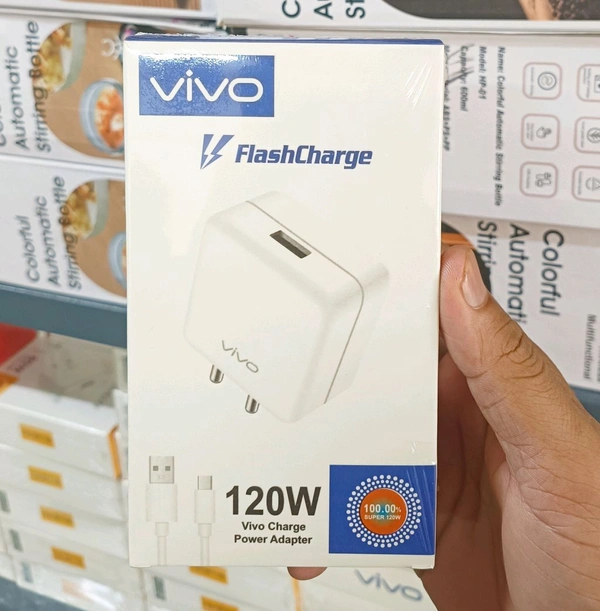 Vivo Super Vooc 120Wts Usb Charger ( Type-c )