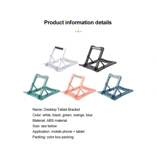 New 🆕 S-069 Mobile Phone Desktop Stand (Use For Mobile Phone And iPad)