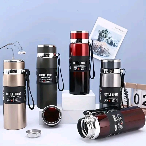 Vaccum Stainless Steel Flask Bottle (800Ml , Keep Up To 12Hrs Hot & Cold )