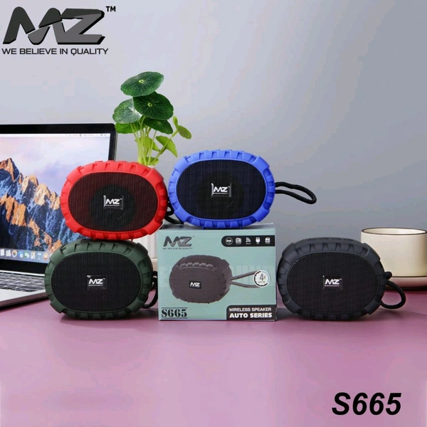 MZ M-665 Wireless Speaker (Type C , Tws , Fm Radio, Usb , Tf Card)