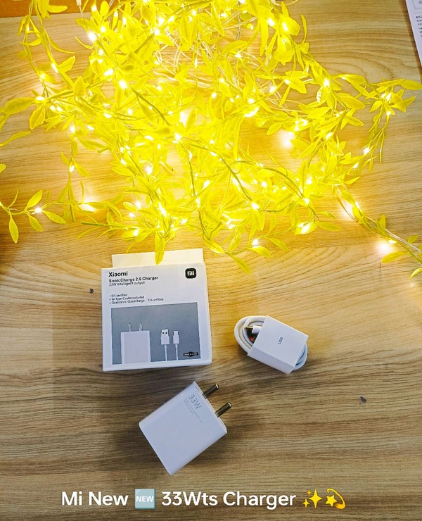 Mi Xiomi 33w Intelligent Output Charger ( Type-c Cable 3A )