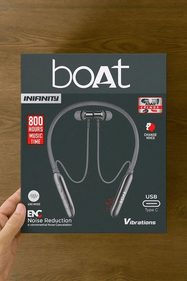 Boat New Infinity Megnet On Off /  Double Pecking / Type C Port / Vibration Nackband 
